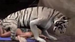 Тигр трахает девушку длинным членом, зоо порно мультфильм онлайн